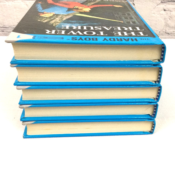 The Hardy Boys Starter Set By Franklin Dixon Hardcover Five Book Boxed Bundle - Picture 7 of 11